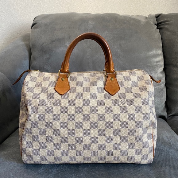 Louis Vuitton damier azur speedy 30